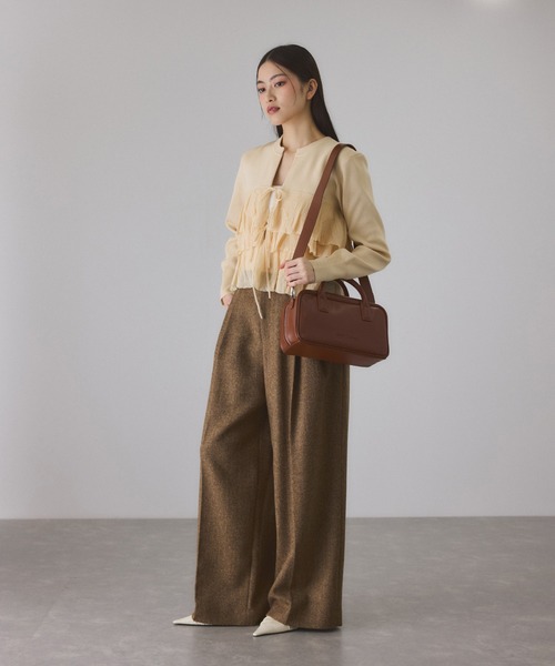 ADAM ET ROPE'（アダムエロペ） ボストンバッグ 「サステナブル」ロゴ