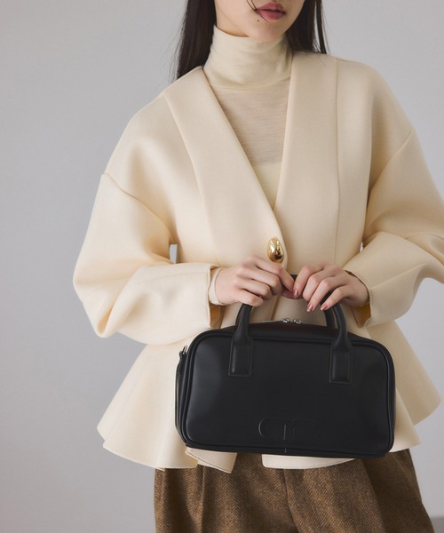 ADAM ET ROPE'（アダムエロペ） ボストンバッグ 「サステナブル」ロゴ