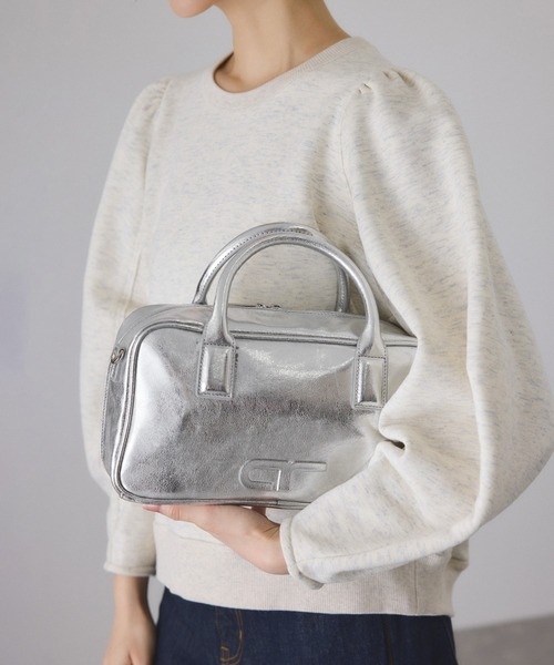 ADAM ET ROPE'（アダムエロペ） ボストンバッグ 「サステナブル」ロゴ