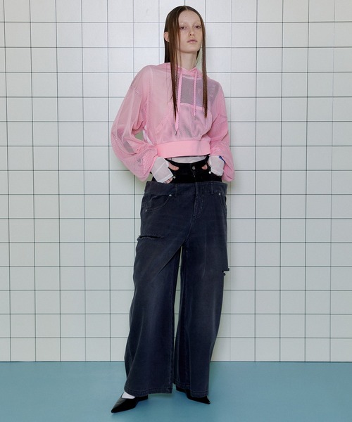 MAISON SPECIAL（メゾンスペシャル） デニムパンツ 38 ブラック