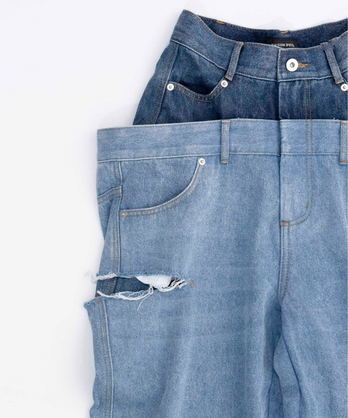 MAISON SPECIAL（メゾンスペシャル） デニムパンツ 38 ブラック