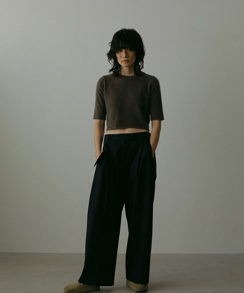 「ETRE TOKYO」 半袖ニット FREE アイボリー レディース_画像7