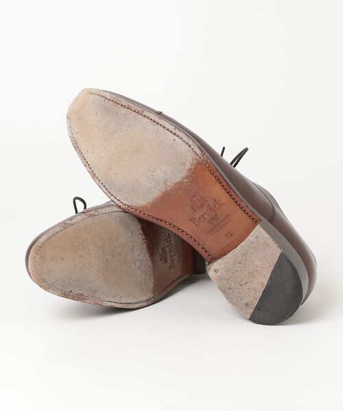 Berwick 1707（バーウィック） シューズ 6.5 ダークブラウン メンズ