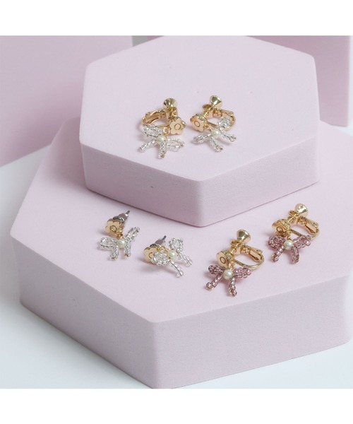 MARY QUANT（マリークヮント） イヤリング マリークワント ビーズ