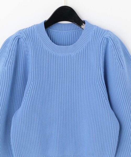 「GRACE CONTINENTAL」 長袖ニット 36 ホワイト レディース_画像9