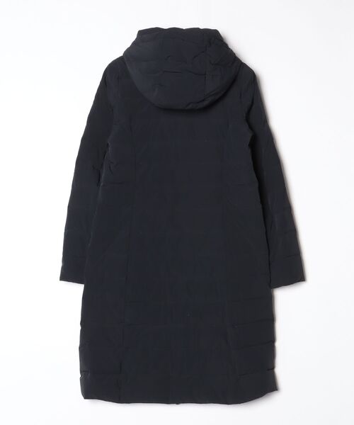 MACKINTOSH マッキントッシュ ノーカラーダウンコート 黒38 切り替え Mackintosh（マッキントッシュ） ダウンコート 38 ブラック レディース