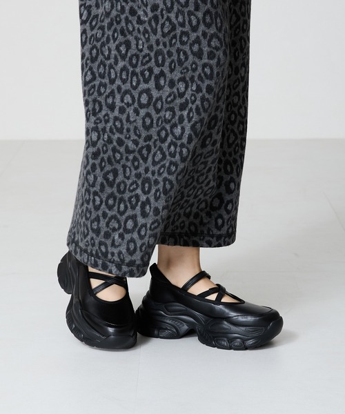 「ORiental TRaffic」 シューズ L ブラック レディース_画像8