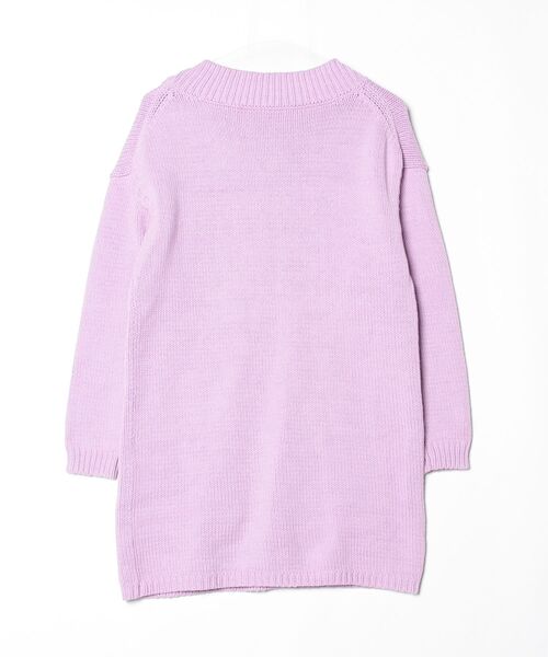 「DEICY」 長袖ニット FREE パープル レディース_画像2