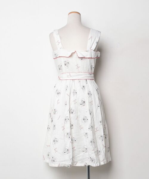「LILY BROWN」 キャミソールワンピース FREE ホワイト レディース_画像2