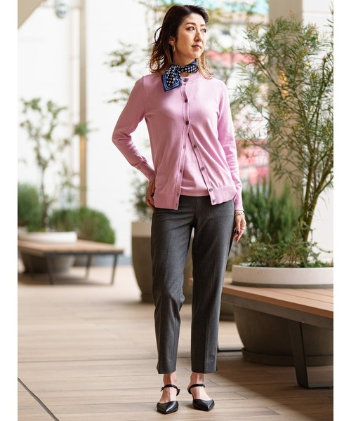 「BANANA REPUBLIC FACTORY STORE」 カーディガン S ピンク レディース_画像3
