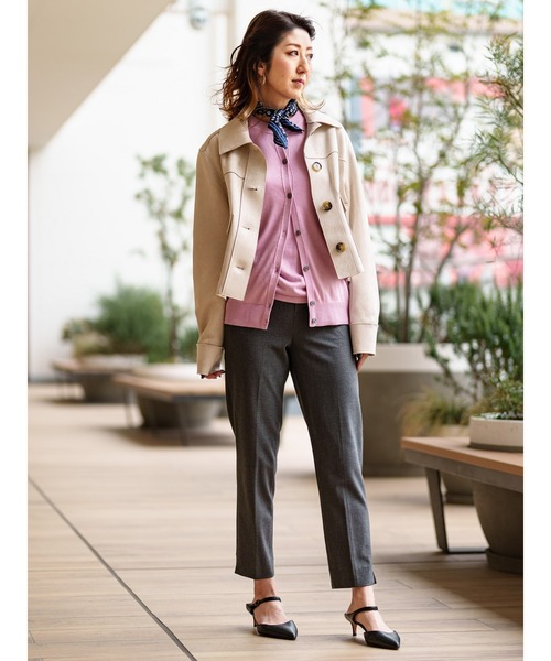 「BANANA REPUBLIC FACTORY STORE」 カーディガン S ピンク レディース_画像5