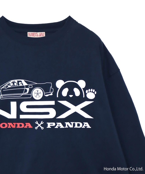 PANDIESTA（パンディエスタ） tシャツ Honda×Pandiesta NSX オート