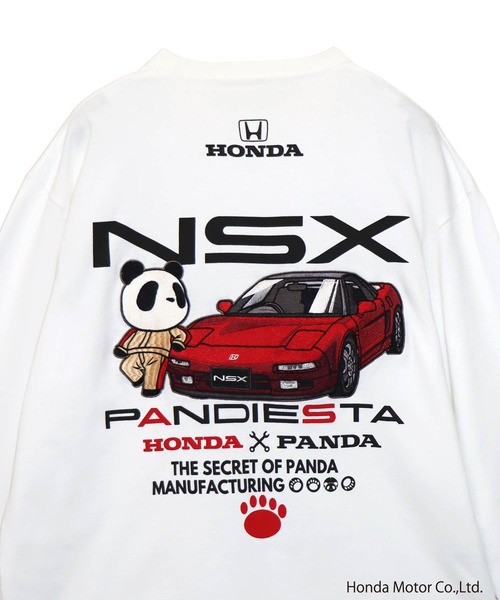 PANDIESTA（パンディエスタ） tシャツ Honda×Pandiesta NSX オート