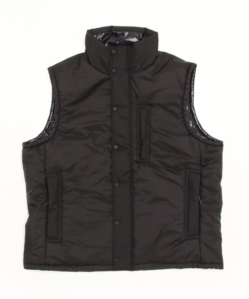 SHIPS any 「SHIPS any」 ベスト SMALL ブラック メンズ : ZOZOTOWN