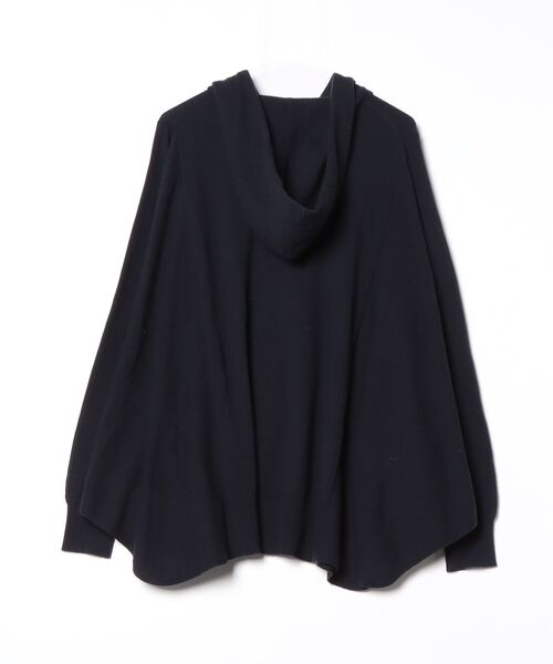 「ZUCCa」 ニットカーディガン M ネイビー レディース_画像2