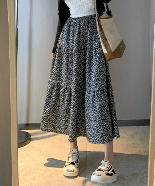 スカート 花柄ロングスカート : ZOZOTOWN Yahoo!店 - 通販 - Yahoo
