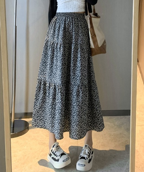 スカート 花柄ロングスカート : ZOZOTOWN Yahoo!店 - 通販 - Yahoo