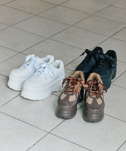 「OLIVE des OLIVE」 シューズ SMALL ブラウン レディース_画像2