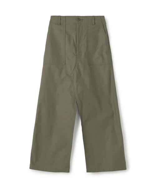 「EDITION」 チノパンツ 34 ネイビー レディース_画像2