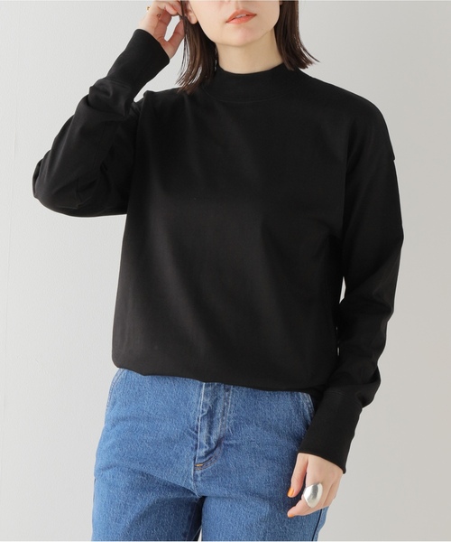 「ATON」 長袖カットソー FREE ホワイト レディース_画像2