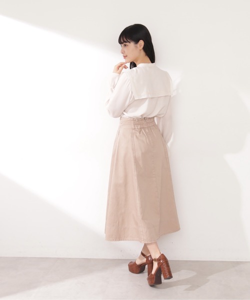 「JILL by JILL STUART」 フレアスカート SMALL ベージュ レディース_画像2