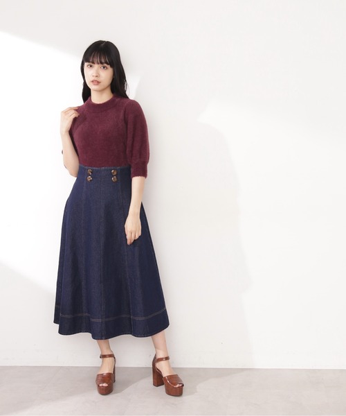「JILL by JILL STUART」 フレアスカート SMALL ベージュ レディース_画像5
