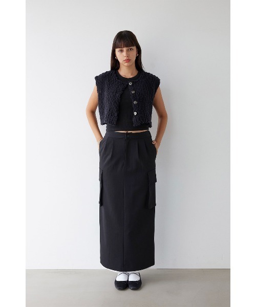 「ALEXIA STAM」 ニットベスト FREE アイボリー レディース_画像5