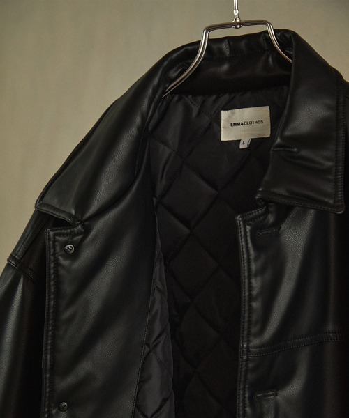 「EMMA CLOTHES」 コート M ブラック メンズ_画像9