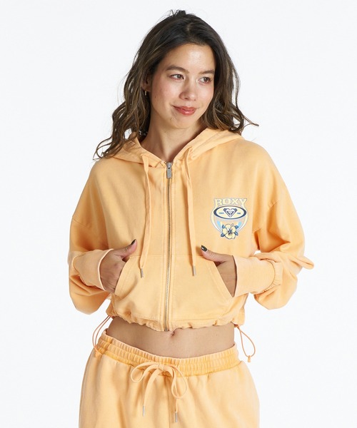ロキシー　イエロー パーカー ROXY（ロキシー） パーカー 「ムラサキスポーツ限定」ROXY/ロキシー