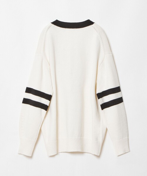 「allureville」 ニットカーディガン 2 ネイビー レディース_画像2