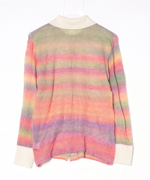 「WRAPINKNOT」 ニットカーディガン FREE ピンク レディース_画像2