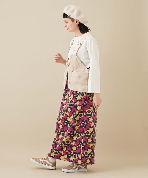 「CUBE SUGAR」 ベスト M チャコールグレー レディース_画像3