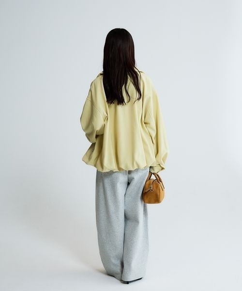 JEANASIS バルーンZIPブルゾン　オフホワイト JEANASIS｜バルーンZIPブルゾン | Rakuten Fashion(楽天ファッション