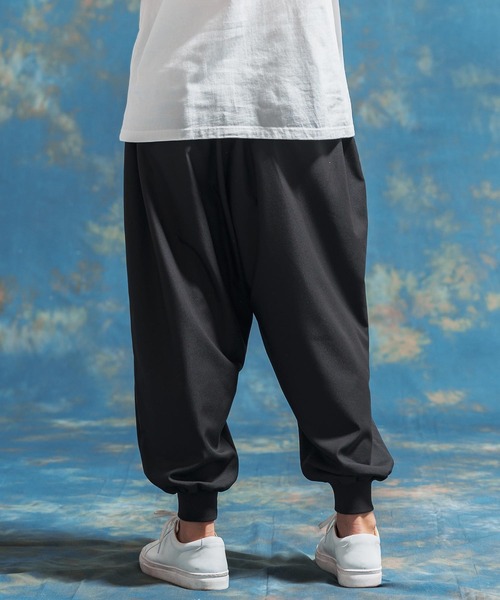 「Jih Nunc」 イージーパンツ S ブルー メンズ_画像2