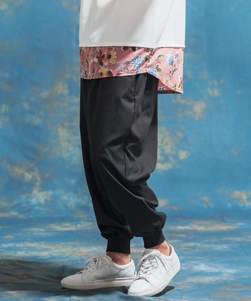 「Jih Nunc」 イージーパンツ S ブルー メンズ_画像3