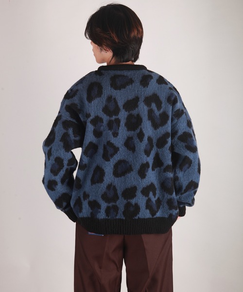 「WESTSEA」 長袖ニット M ブラウン系その他 メンズ_画像3