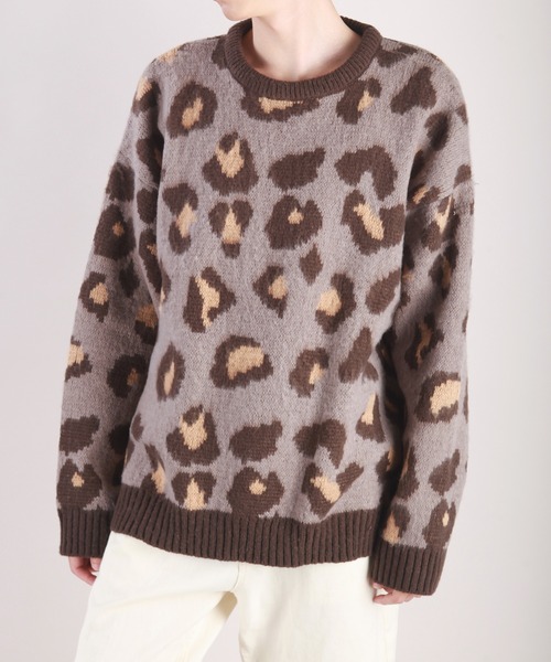 「WESTSEA」 長袖ニット M ブラウン系その他 メンズ_画像7