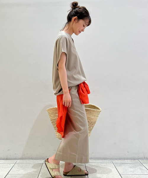 「Spick & Span」 スカート 36 ベージュ レディース_画像8