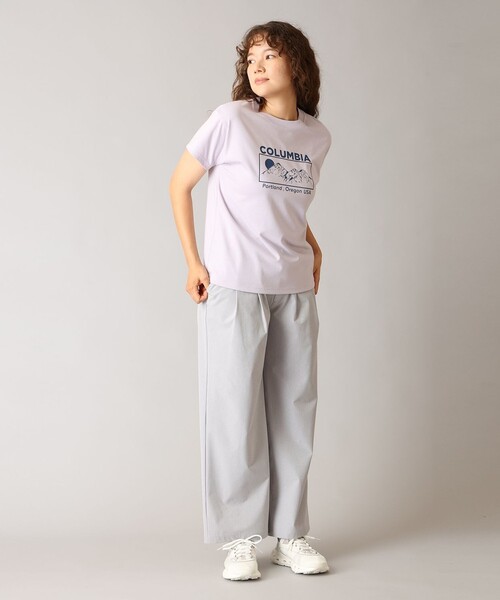 ワイドパンツ パンツ Columbia/ ウィメンズデビルズブラッシュワイドパンツ /コロンビア レディースの画像