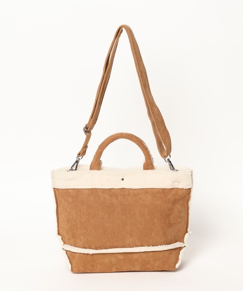 「Minnetonka」 2WAYバッグ FREE チャコール レディース_画像5