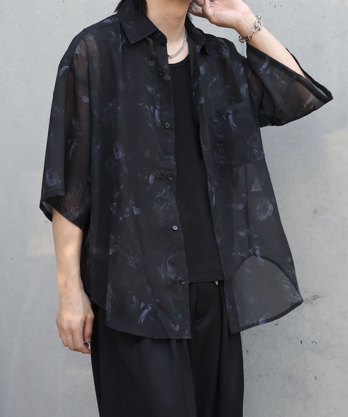 welise（ウェライズ） シャツ 半袖 「welise/ウェライズ」シフォン