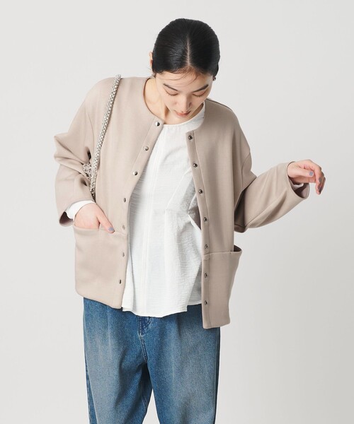 BEAUTY＆YOUTH UNITED ARROWS カーディガン 「WEB限定」エアリーポンチ