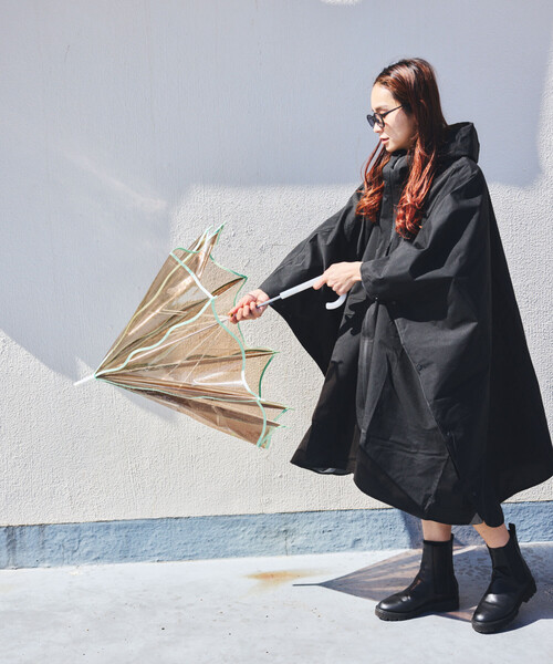 KiU（キウ） レインコート カッパ RAIN PONCHO 2ND/レインポンチョ 2ND
