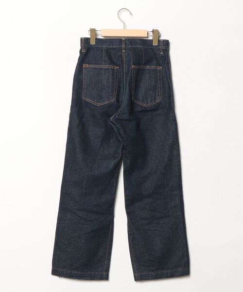 「IENA」 デニムパンツ 34 ネイビー レディースの画像