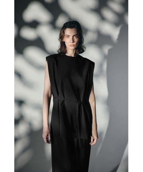RIM.ARK パーティードレス ドレス Square layered dress スクエア