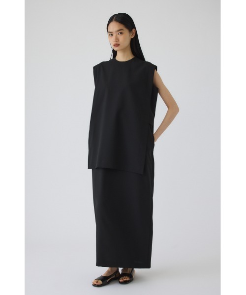 RIM.ARK 26SS square layered dress ベージュ38 RIM.ARK パーティードレス ドレス Square layered dress スクエア