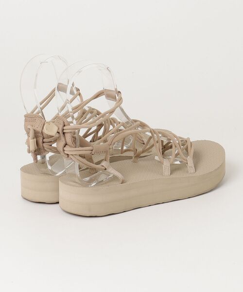 「Teva」 フラットサンダル 7 ベージュ レディース_画像2