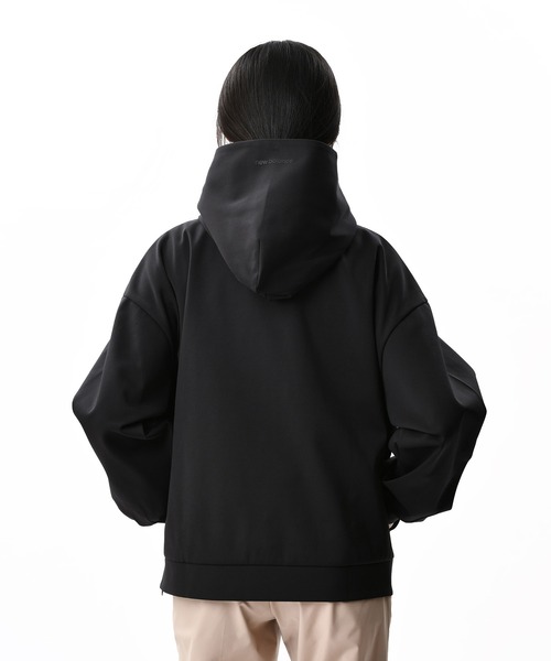 「New Balance」 プルオーバーパーカー SMALL ピンク レディース_画像4