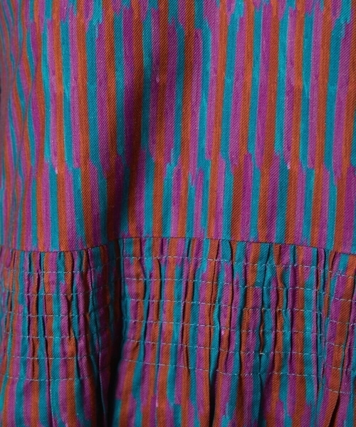 「Jocomomola」 長袖ワンピース 42 イエロー レディースの画像
