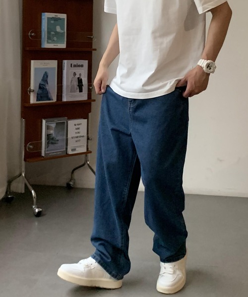 「ARCADE」 デニムパンツ M ブルー メンズ_画像2